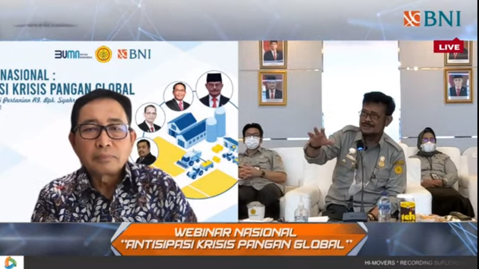 Tingkatkan Ketahanan Pangan Kementan Dan Bni Kolaborasi Rakyatsumbar Id