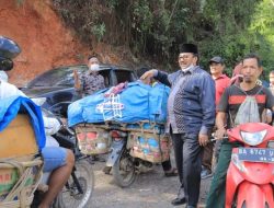 Kebut Pembangunan Daerah Pinggir, Bupati Pasaman Benny Utama Tinjau Empat Lokasi Proyek Pekerjaan