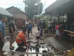 Rumah Permanen di Suka Damai III Terbakar, Kerugian Capai Rp100 Juta