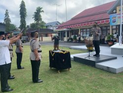 Dua Perwira Polres Pasaman Lakukan Sertijab