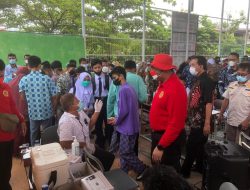 Binda Sumbar Terus Gencarkan Vaksinasi ke Pelajar dan Warga