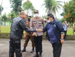 Ratusan Motor Harley Mampir di Bonjol, Jagung Rebus dan Kacimuih Laris Manis