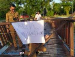 Wisata Jembatan Talao Pauh Kota Pariaman Rusak Berat Dilanda Angin Kencang