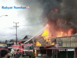 16 Bangunan Terbakar di Bandabuek, Kerugian Ditaksir Rp2,5 Milyar