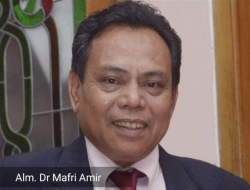 Inmemoriam Dr Mafri Amir: “Taruihlah Manulih, Jan Lupo Kode Berita Tu..”