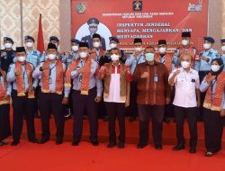 Didampingi Kepala Kanwil dan Kadivpas, Irjen Kemenkumham Sosialisasikan 3 M