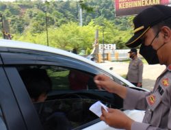 Polres Pesisir Selatan Gelar Razia Vaksin, Ratusan Warga Terjaring