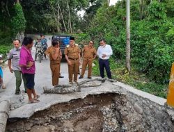 Bendungan Jebol, Wabup: Segera Anggarkan Biaya Perbaikan