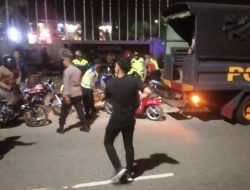 Diduga Balap Liar, Polres Dharmasraya Sita 35 Sepeda Motor