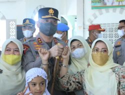 Kapolda Sumbar Optimistis Target Vaksinasi Anak Tercapai