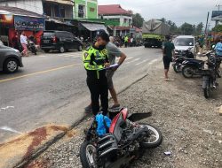 Lakalantas, Seorang Pelajar Meninggal di Tempat