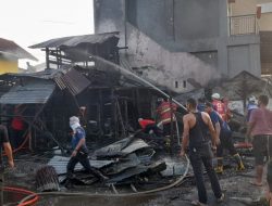 Bangunan Semi Permanen Hangus Terbakar, Kerugian Rp30 Juta