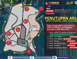 Wapres Datang, Akses Jalan Menuju Jam Gadang dan Pasa Ateh Ditutup