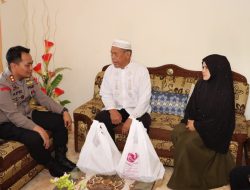 Berikan Motivasi, Kapolres Solok Sambangi Anggotanya yang Derita Stroke
