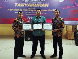 Rutan Padangpanjang Sabet Tiga Penghargaan Kanwil Kemenkumham Sumbar