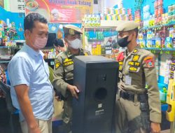 Satpol PP Padang Sita Perangkat Kafe Live Musik