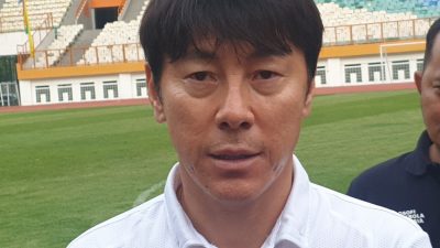 Pelatih Timnas Indonesia, Shin Tae Yong.