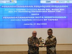 BRI Jalin Kerjasama Pembayaran Tabungan Pensiun Bersama Taspen