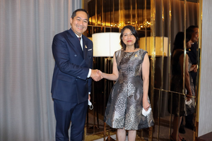 Mendag Lutfi melakukan Pertemuan Bilateral dengan Wakil Menteri Perdagangan Luar Negeri Peru. 