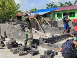 PLN Manfaatkan FABA PLTU Ropa untuk Bedah Rumah Prajurit TNI Kodim 603 Sikka