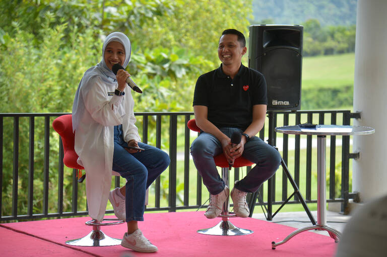 Ketua BUMN Muda Indonesia Sharing dengan Leaders Muda Semen Padang
