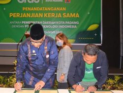 Pemko Padang dan PT Grab Teknologi Indonesia Jalin Kerjasama