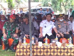 Dandim 0310/SSD Hadiri Vaksinasi PMK Massal di Dharmasraya