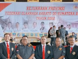 Pengprov Lemkari Sumbar Monitor Kejurprov Forki Sumbar