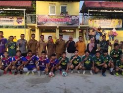 Karang Taruna Desa Batang Tajongkek Pariaman Gelar Turnamen Futsal