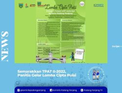 Yuk, Ikuti Lomba Cipta Puisi “Semarakkan TPAT II-2022” 