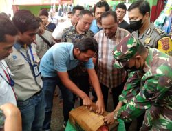 Personel Kodim 0309/Solok Gagalkan Pengiriman Paket Ganja Kering