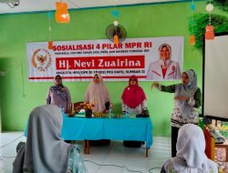 Nevi Zuarina Gelar Sosialisasi Empat Pilar Kepada Guru PAUD Delima Batang Anai