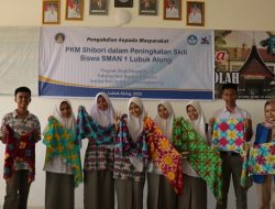 PKM ISI Padangpanjang Latih Pembuatan Sibori