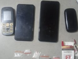 Takut Terkena Razia, Polisi Justru Tangkap 2 Pemuda Bawa Sabu