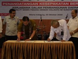 Pemko Padangpanjang Lakukan Kerjasama dengan PT Semen Padang