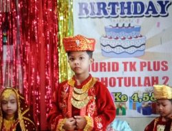 TK Plus Ridhotullah 2 Padang Gelar Ulang Tahun Massal