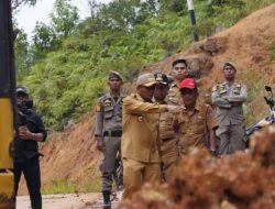 Hendri Septa Tinjau dan Sikapi Penyebab Longsor Lambung Bukik