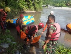 Korban Hanyut di Sungai Batang Masang Pasaman Ditemukan 