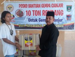 LKAAM Sumbar Kirim 1,245 Ton Randang untuk Korban Gempa Cianjur