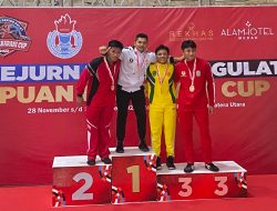 Bripda Randa, Sabet Medali Emas Kejurnas Gulat di Medan