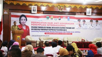 Kota Pariaman Gelar Kegiatan Peringatan Hari Anti Kekerasan Terhadap Perempuan Internasional