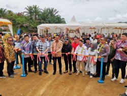 Bupati dan Wabup Sijunjung Resmikan Pabrik Kelapa Sawit PT Sawit Makmur Perkasa