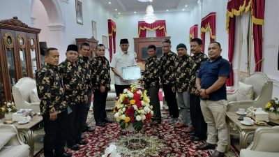 PWI Audiensi dengan Gubernur Sumbar, Bersinergi Jadikan Sumbar Tuan Rumah Porwanas 2025