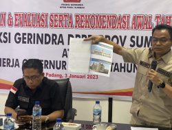 Fraksi Gerindra DPRD Sumbar Pertanyakan Kualitas Serapan Anggaran 2022