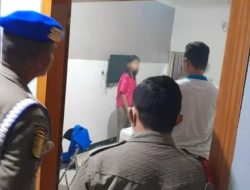 Diduga Akan “Asik-asik” 2 Wanita dan Tiga Pria Diamankan Satpol PP