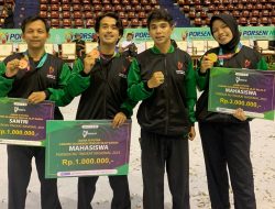 Pesilat KPHC Sumbangkan 3 Medali untuk Kontingen Porseni NU Sumbar