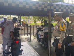 Ditlantas Polda Sumbar Kampanyekan  Keselamatan Lalu-lintas Secara Humanis