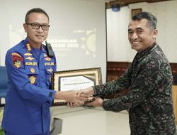 Ditpolairud Polda Bali Peringkat 3 dari KPPN Denpasar