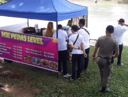 Satpol PP : PKL Dilarang Berjualan di Bibir Sungai