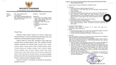 Jangan Ketinggalan, Pemko Pariaman Kembali Menerima Mahasiswa Baru Program Saga Saja 